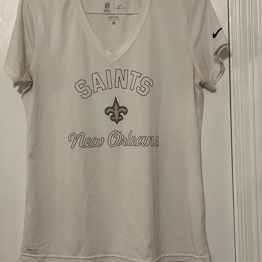Nike Dri-FIT NFL Team Apparel Shirt New Orleans Saints Size L